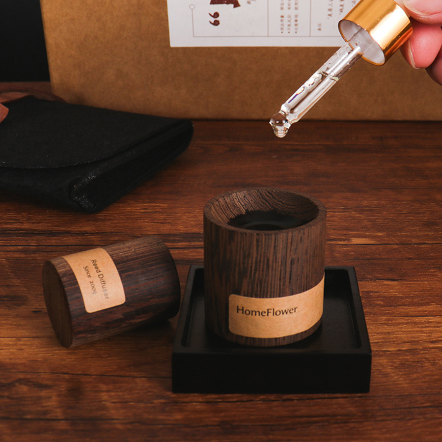 Home Fragrance And Diffuser - Диффузор эфирного масла из черного ореха,