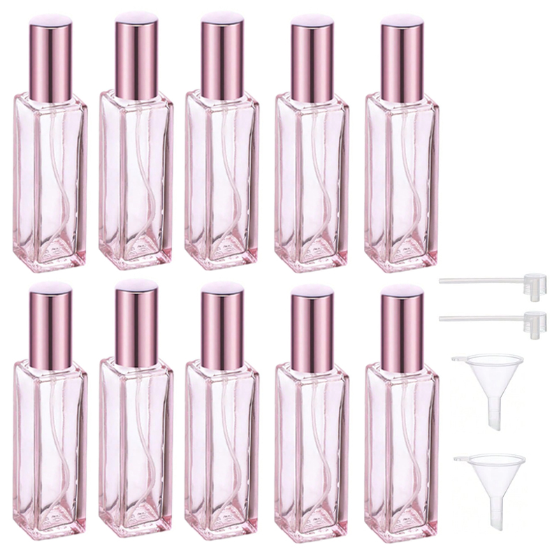 Room Spray Bottle - 10 портативных стеклянных флаконов-атомайзеров для духов