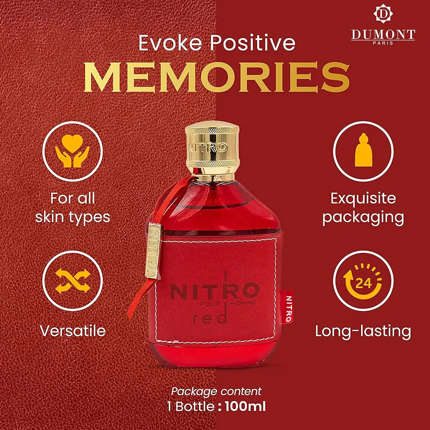 Dumont Nitro Red Intense 100 м – обзор и цена Home Fragrance Red Wine
