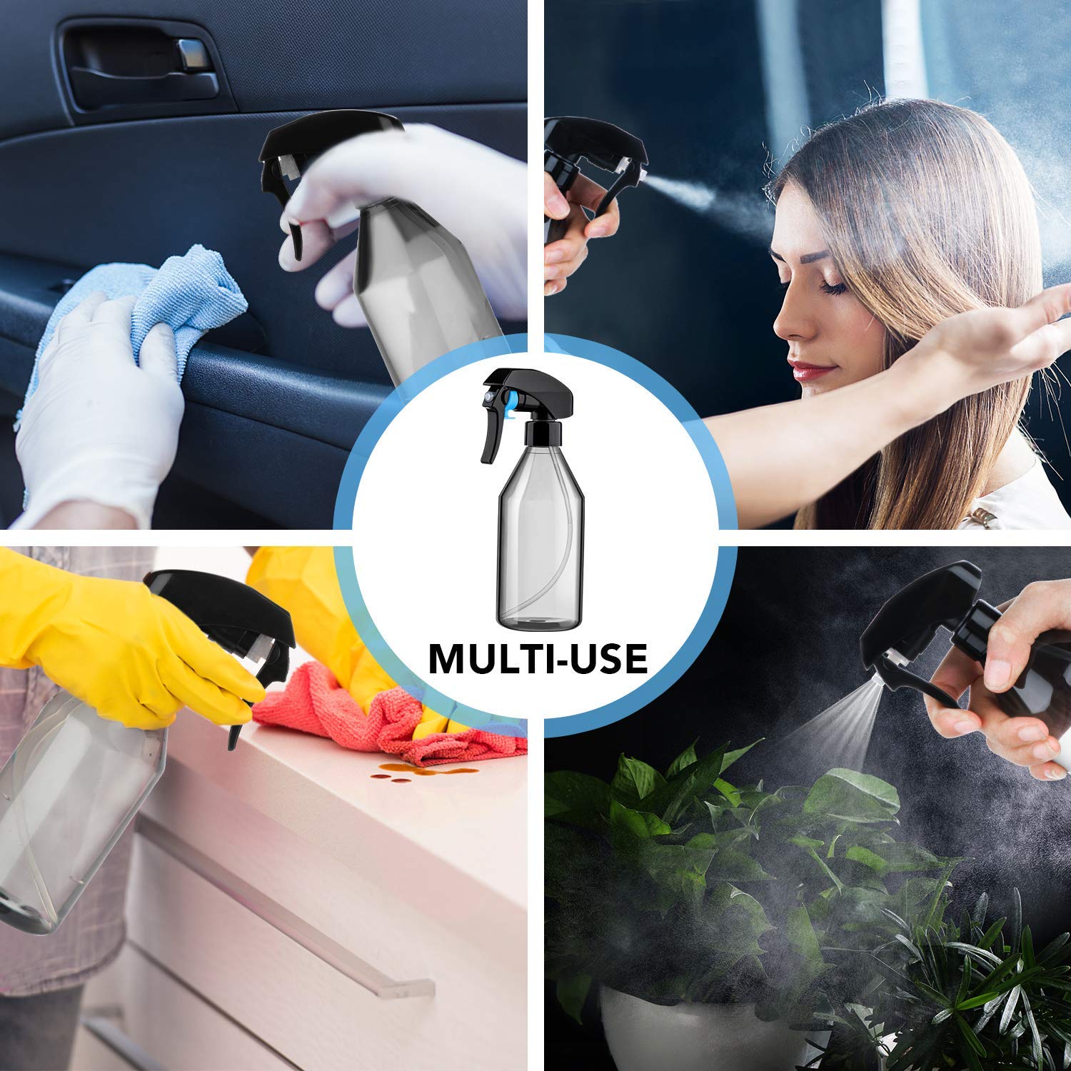 3 упаковки распылителей, пласт – обзор и цена Room Spray Bottle