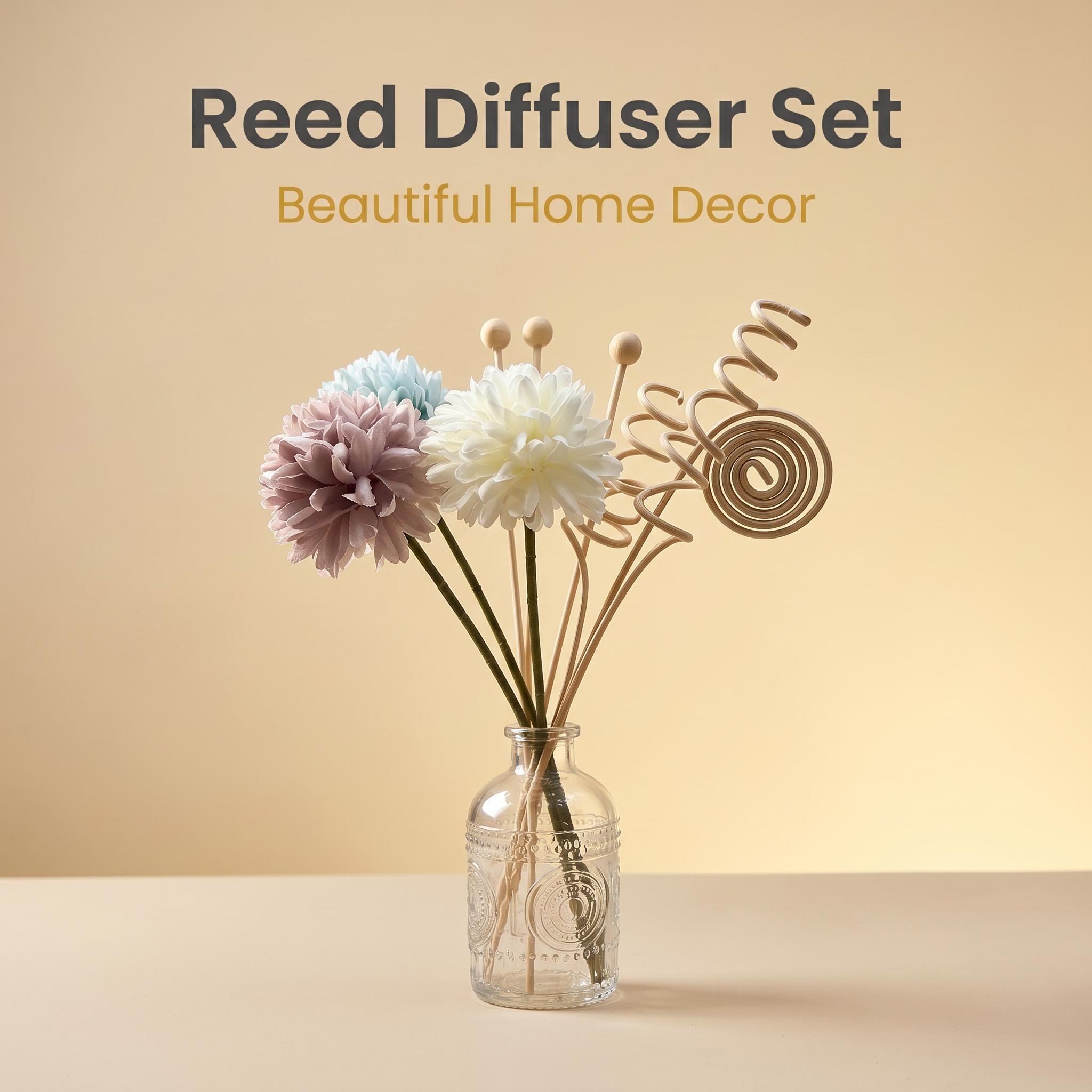 Набор диффузорных палочек DIY, – обзор и цена Reed Diffuser Set