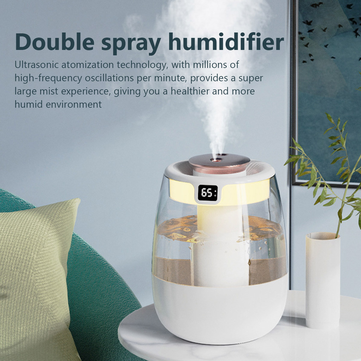 Увлажнитель воздуха 1,3 л, дво – обзор и цена Home Fragrance Organic